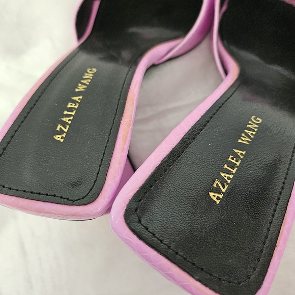 Azalea Wang Pink Mules - Picture 4 of 5